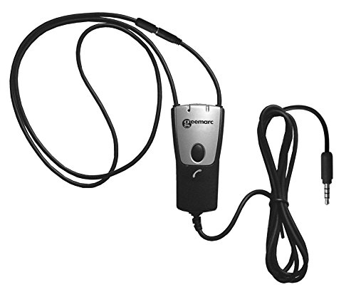 Geemarc Iloop+ - Anello Magnetico Per Cellulari E Altri Dispositivi Audio - Può Essere Utilizzato Come Kit Vivavoce - Amplificazione Della Sorgente So