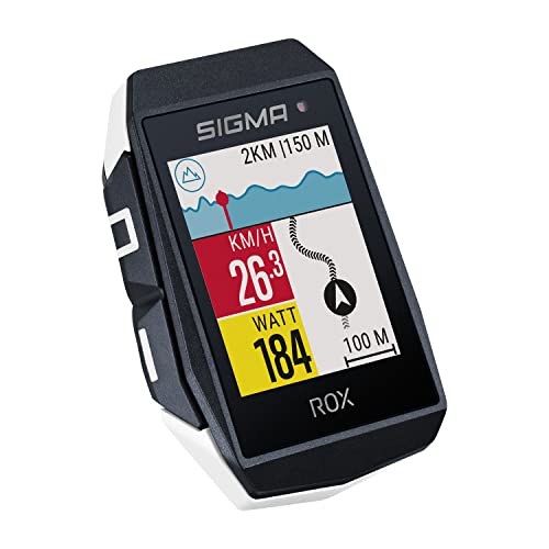 Sigma Rox 11.1 Evo Bianco Hr Set, Ciclocomputer Senza Fili Con Navigatore, Gps, Short Butler E Sensore Di Frequenza Cardiaca, Navigatore Gps Outdoor C