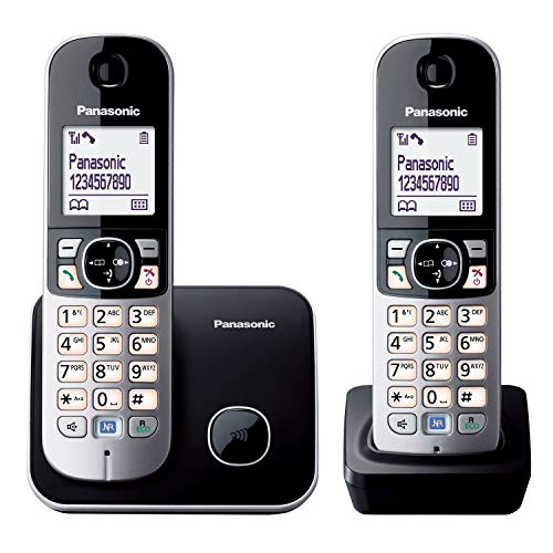 Panasonic Kx-Tg6812Gb Nero - Cordless Standard - Duo