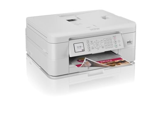 Brother Mfcj1010Dw Stampante Multifunzione Inkjet A Colori 4 In 1,Formato A4,Connettività Wireless, Stampa Fronte-Retro Automatica,Display Lcd A Color