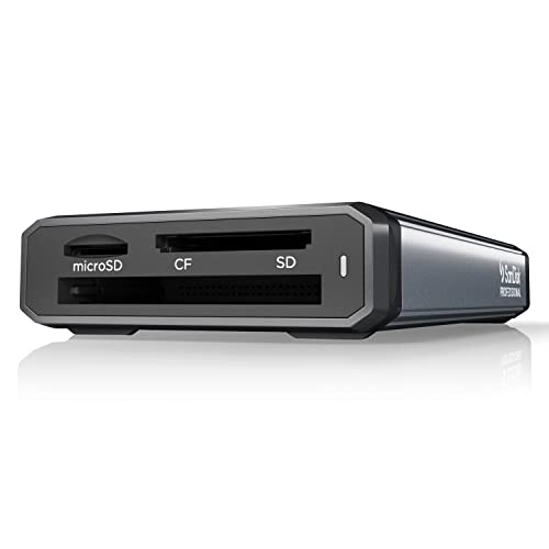 Sandisk Professional Pro-Reader Multi-Card Con Trasferimenti Di Contenuti Multimediali Straordinariamente Veloci, Nero