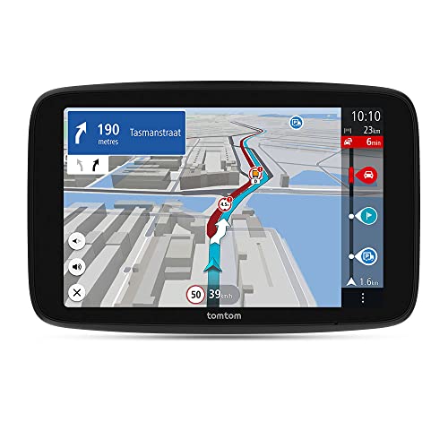 Navigatore Per Camion Tomtom Go Expert Plus Premium Pack (Schermo Da 7", Percorsi E Pdi Per Veicoli Grandi, Tomtom Traffic , Mappe Del Mondo, Avvisi S