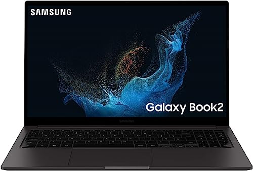 Samsung Galaxy Book2 Laptop, Ultrafino, 15.6" Fhd Led, Intel Core I5-1235U, Intel® Iris® Xe, Ram 8Gb Lpddr4X, 512Gb (256Gb+256Gb) Ssd, Windows 11 Home
