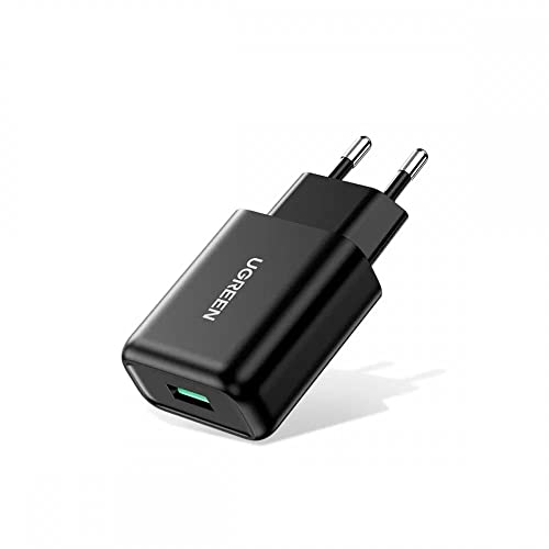 Ugreen Usb-A Qc 3.0 18W Wall Charger-Eu Black
