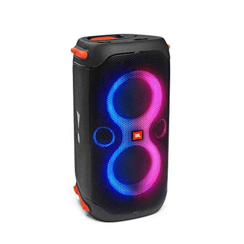 Jbl Partybox 110 Speaker Wireless Bluetooth Portatile Con Effetti Di Luce, Cassa Altoparlante Impermeabile Ipx4 Per Microfono E Chitarra, Usb, Fino A