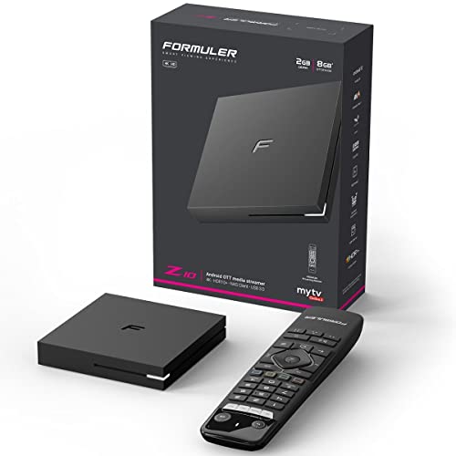 Formuler Z10 4K Ultra Hd Android 10 Ricevitore Ip (60 Fps, Hdr10+, Dual Band Wifi, Lan, Bluetooth 5.0, Usb 3.0, Hdmi, 2 Gb Ram E 8 Gb Flash, Widevine