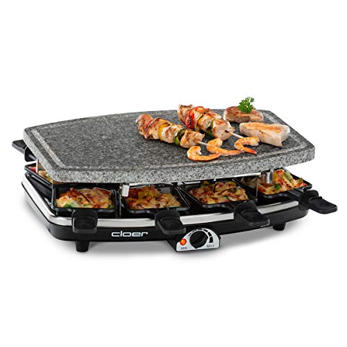 Cloer Compatible Raclettegrill 6430 1200W Noir