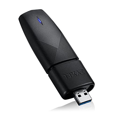 Zyxel Chiavetta Usb Wifi 6 Ax1800: Supporta Mu-Mimo, Ofdma Per Un'Esperienza Di Rete Senza Ritardi. Sicurezza Avanzata Grazie Alla Crittografia Wpa2/W