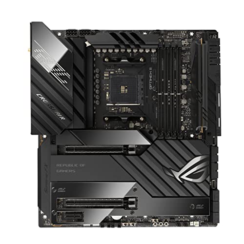 Asus Rog Crosshair Viii Extreme, Scheda Madre Gaming Amd X570 Eatx, 5Xm.2, Usb 3.2 Gen 2X2 Xpd3.0 60W, 2X Tb 4, Intel 2.5 Gb, Pcie 4.0, Wifi 6E, Aura