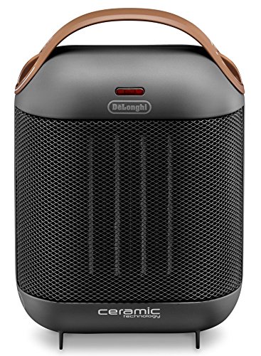 Delonghi Riscaldatore In Ceramica Hfx30C18.Ag | Riscaldatore Mobile Per Una Fornitura Di Calore Rapida E Selettiva | 2 Livelli Di Potenza | Funzione A