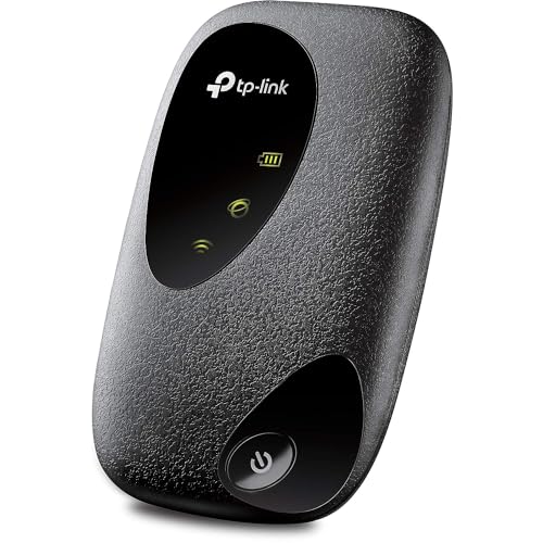 Tp-Link M7200 Saponetta Wifi 300Mbps Portatile 4G Lte Cat4, Velocità Di Download 150Mbps, Router, Con Sim, Modem, Batteria Ricaricabile, Facile Da Usa