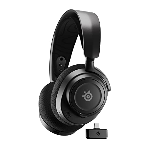 Steelseries Arctis Nova 7 - Cuffia Wireless Multi-Sistema Da Gioco E Mobile - Sistema Acustico Nova - 2,4 Ghz E Bluetooth Simultaneo - Batteria Da 38