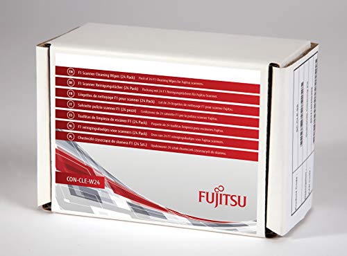 Fujitsu Con-Cle-W24 Kit Per La Pulizia Panni Umidi Per La Pulizia Dell'Apparecchiatura Scanner