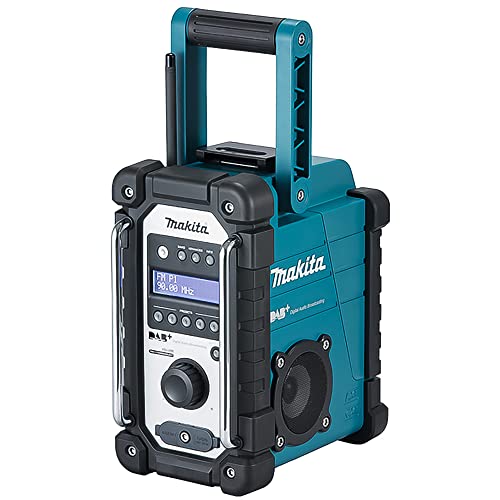 Makita Dmr110N Radio Portable Chantier Numérique Noir, Turquoise