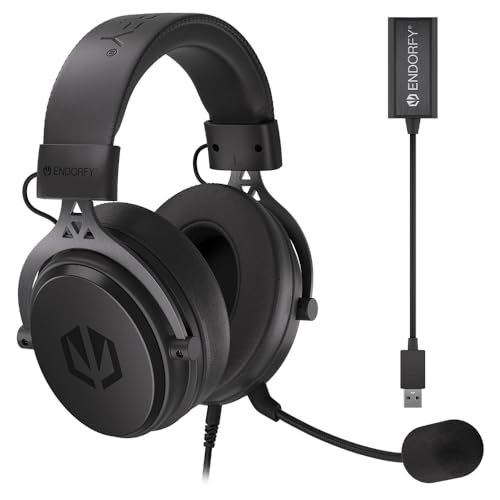 Endorfy Viro Plus Usb Headset Wired Head-Band Music/Everyday Black