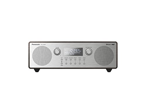 Panasonic Rf-D100Bt Radio Digitale Dab, Fm, Stile Vintage, Sveglia, Bluetooth, Aux, Funzionamento A Cavo & Batteria, Bass Reflex, Ottimale Per Interno
