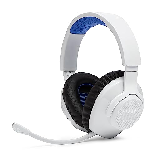 Jbl Quantum 360P Cuffie Gaming Over Ear Wireless Bluetooth Per Playstation, Cancellazione Attiva Del Rumore, Microfono A Braccio Rimovibile, Audio 3D,