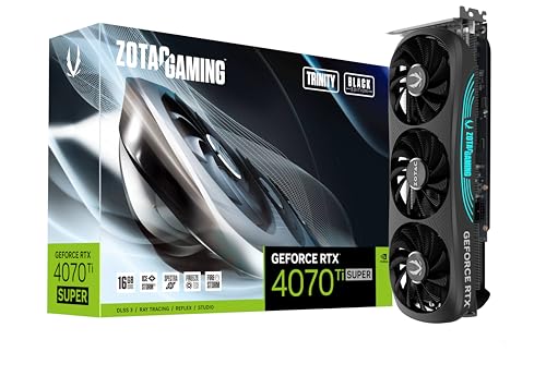 Zotac Zt-D40730D-10P Carte Graphique Nvidia Geforce Rtx 4070 Ti Super 16 Go Gddr6X