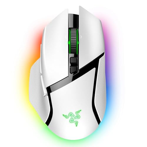 Razer Basilisk V3 Pro Mouse Da Gioco Wireless Personalizzabile Con Rotellina Inclinabile Razer Hyperscroll (Sensore Ottico Focus Pro 30K, Chroma Rgb,