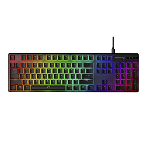 Hyperx Pudding Keycaps — Set Completo Di Chiavi — Pbt — {Nero