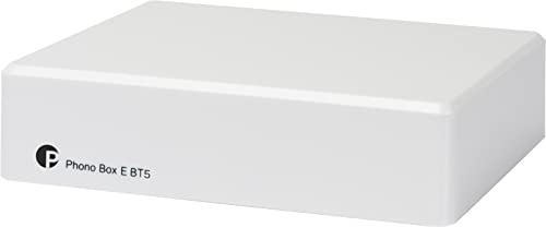 Pro-Ject Phono Box E Bt 5 - Streaming Wireless Bt5 Con Aptx Hd Per Sorgenti Phono E Line, Colore: Bianco