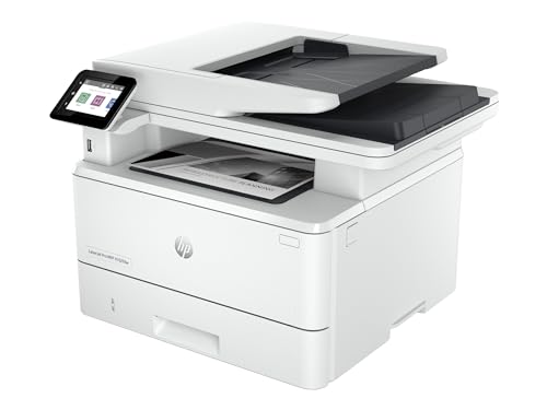 Hp Laserjet Pro Mfp 4102Dw 2Z622F, Stampante Multifunzione A4, Stampa Fronte E Retro Automatico In B/N, 42 Ppm, Usb Host, Wi-Fi, Ethernet, Adf, Hp Sma