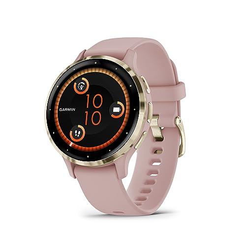 Garmin Venu 3S, Smartwatch Amoled 1,2", Cassa 41Mm, Microfono E Speaker, Musica, Garmin Pay, +30 App Sport, Gps, Cardio, Spo2 , Autonomia 10 Giorni (D