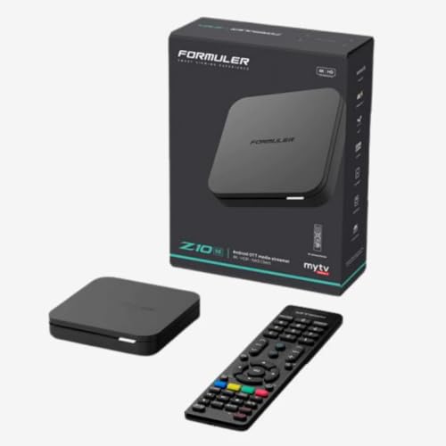 Formuler Z10 Se 4K Android 10 Ott Media Streamer 2Gb Ram 4Gb Flash, Wlan, Nero