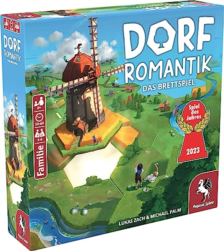 Pegasus Spiele Dorfromantik - Das Brettspiel Jeu De Société Stratégie