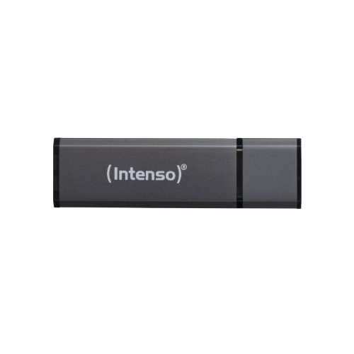 Intenso Alu Line - Chiavetta Usb 2.0 Da 64 Gb - Memoria Usb Portatile, Antracite