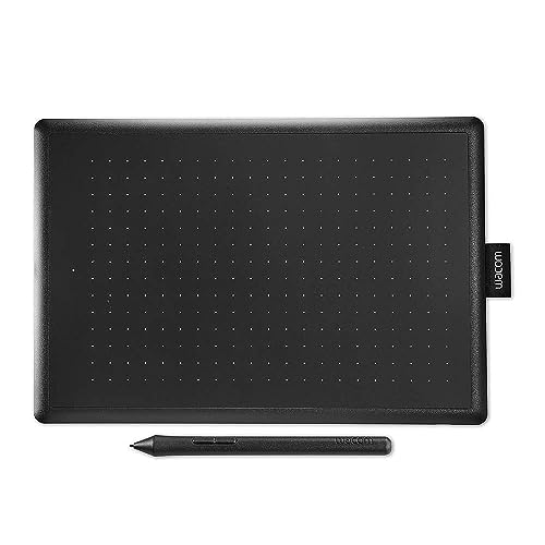 Wacom One By Wacom Medium Tavoletta Grafica Con Penna, ‎‎Nero/Rosso, 20.6 X 28.9 X 3.5 Cm, 440 Grammi