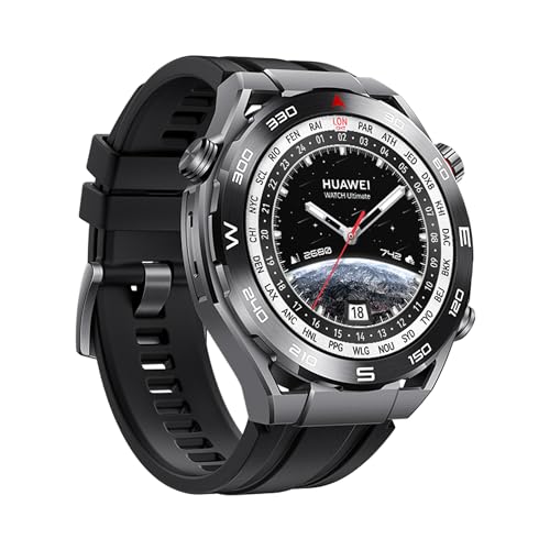 Huawei Watch Ultimate Smartwatch, Innovativa Lega Liquid Metal, Immersione Fino A 100M, Nuova Modalità Spedizione, 14 Giorni Di Autonomia, Spo2, Compa