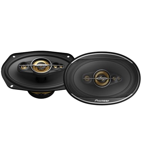 Pioneer Ts-A6991F Set Di Diffusori Coassiali A 5 Vie Da 6 X 9" Con 2 Altoparlanti (700 W Max. Ciascuno, 120 W Sine), Profondità Di Installazione 86Mm,