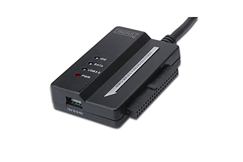 Digitus Da70325 Adattatore Da Usb 3.0 A Ide E Sata, Nero