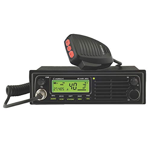 Albrecht Ae 6491 Nrc Cb 12648.02, Nuova Con Funzione Vox Vivavoce E Filtro Acustico Nrc Per Ricezione Chiara E Massima Qualità Audio, 12/24 V, Ctcss,
