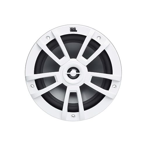 Jbl Stage Marine 8 Altoparlante Impermeabile 8" (200Mm) - Cassa Stereo Per Barca A Due Vie Da 375 Watt - Casse Da Esterno Nautiche Resistenti Ai Raggi
