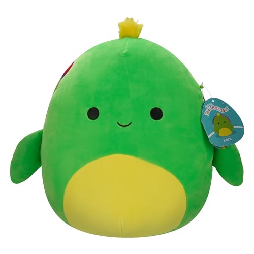 Squishmallows Sqcr05416 - Lars The Neon Green Turtle 30 Cm Official Jazwares Plush Super Soft Cuddly Toy