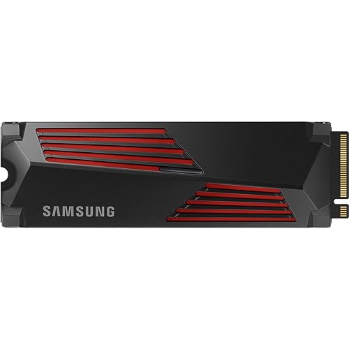 Samsung Memorie Mz-V9P2T0C 990 Pro Ssd Interno Con Dissipatore Di Calore Da 2Tb, Compatibile Con Playstation 5, Pcie Gen 4.0 X4 Nvme M.2