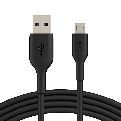 Belkin Cab005Bt1Mbk Cavo Micro-Usb Per Altoparlanti Portatili, Power Bank, E-Reader, 1 M, Nero
