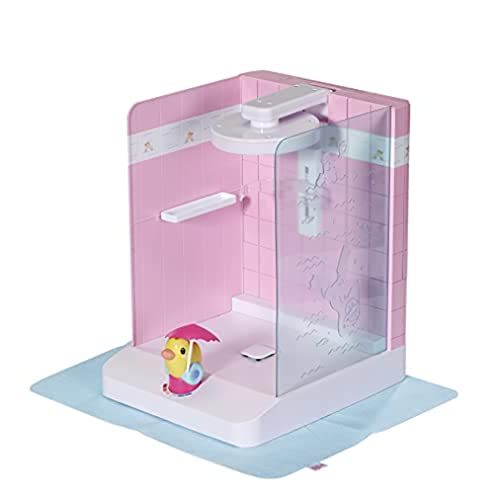 Baby Born Doccia 43Cm - Facile Per Mani Piccole, Il Gioco Creativo Promuove L'Empatia E Le Abilità Sociali - Per Bambini Dai 3 Anni In Su - Include So