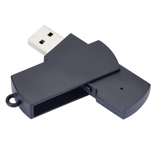 Registratore Vocale Usb Digital Microfono Portatile 64Gb Registratore Audio Digitale Professionale Ricaricabile Usb Per Lezioni, Riunioni, Interviste