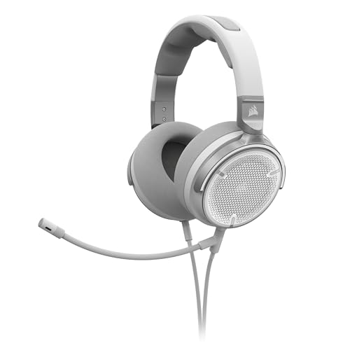 Corsair Virtuoso Pro Cuffie Da Gioco Cablate Multipiattaforma Aperte Sul Retro - Microfono Rimovibile - Driver In Grafene - 20Hz-40 Khz - Pc, Mac, Ps5