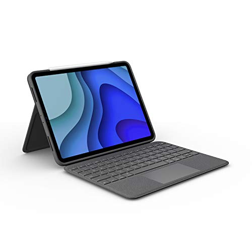 Logitech Folio Touch Ipad Pro Da 11 Pollici (1A, 2A, 3A, 4A Gen - 2018, 2020, 2021, 2022) Custodia Con Tastiera - Tastiera Retroilluminata, Trackpad,
