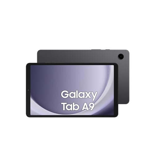 Samsung Galaxy Tab A9, Display 8.7" Tft Lcd Pls, Wi-Fi, Ram 4Gb, 64Gb, 5.100 Mah, Mediatek Mt8781, Android 13, Gray, [Versione Italiana] 2023