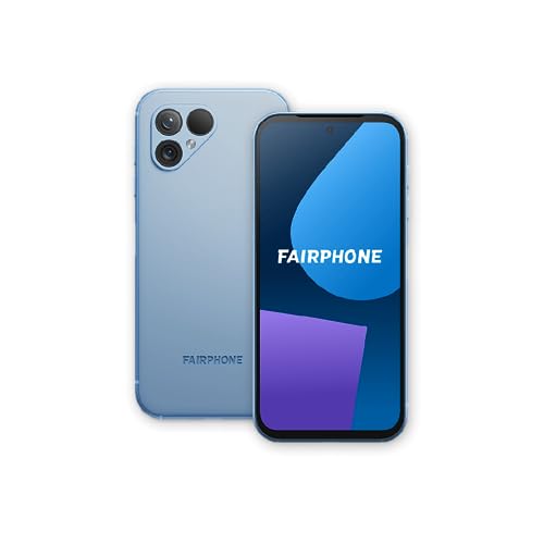 Fairphone 5 16,4 Cm (6.46") Double Sim Android 13 5G 8 Go 256 Go 4200 Mah Bleu
