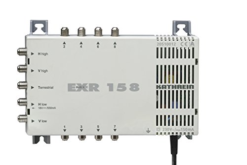 Kathrein Exr 158 Interruttore Multiplo Vf- Satellite (Per 5-8 Utenti, Tensione 18, Corrente 550 Ma)
