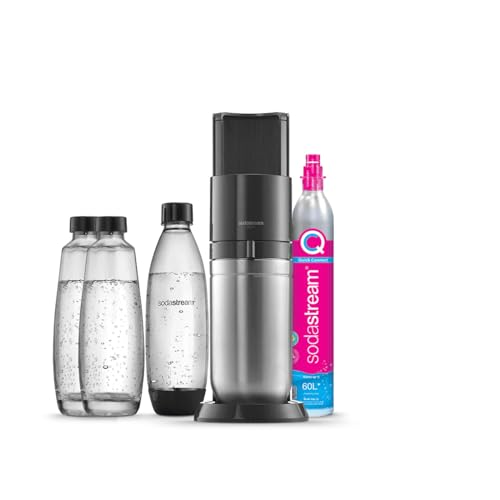 Sodastream Duo Noir, Acier Inoxydable