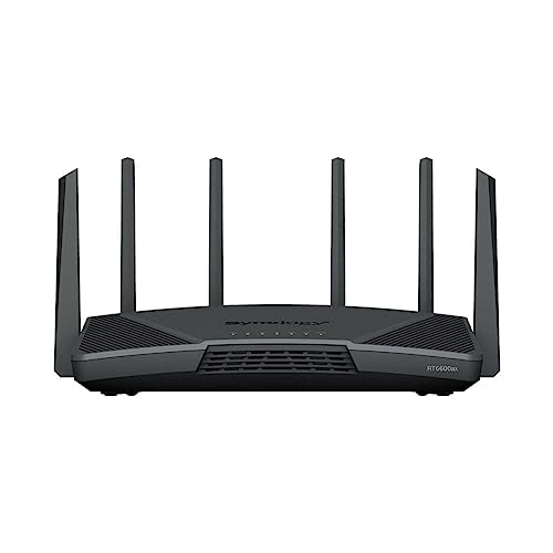 Synology Rt6600Ax Router Wifi6 1Xwan 3Xgbe 1X2.5Gb