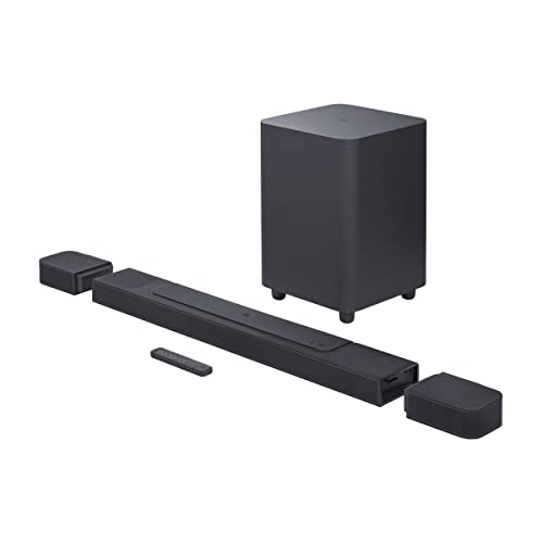 Jbl Bar 1000 – 7.1.4-Kanal Soundbar Für Das Heimkino Soundsystem – Mit Abnehmbaren Surround-Lautsprechern, Multibeam, Dolby Atmos Surround Sound Und D