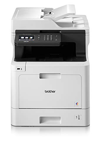 Brother Dcpl8410Cdw Stampante Laser Multifunzione A Colori 3 In 1, 31 Ppm, Wi-Fi, Ethernet, Usb 2.0, Adf Da 50 Fogli, Stampa Fronte-Retro Automatica,